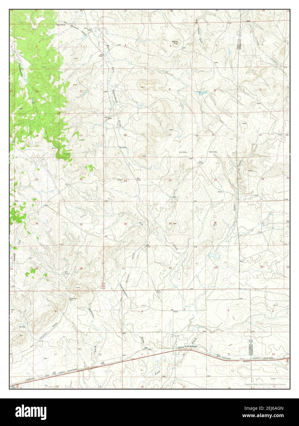 Map of lost springs wyoming hires stock photography and images Alamy
