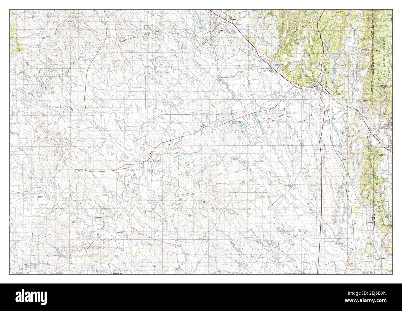 Newcastle, Wyoming, map 1979, 1100000, United States of America by