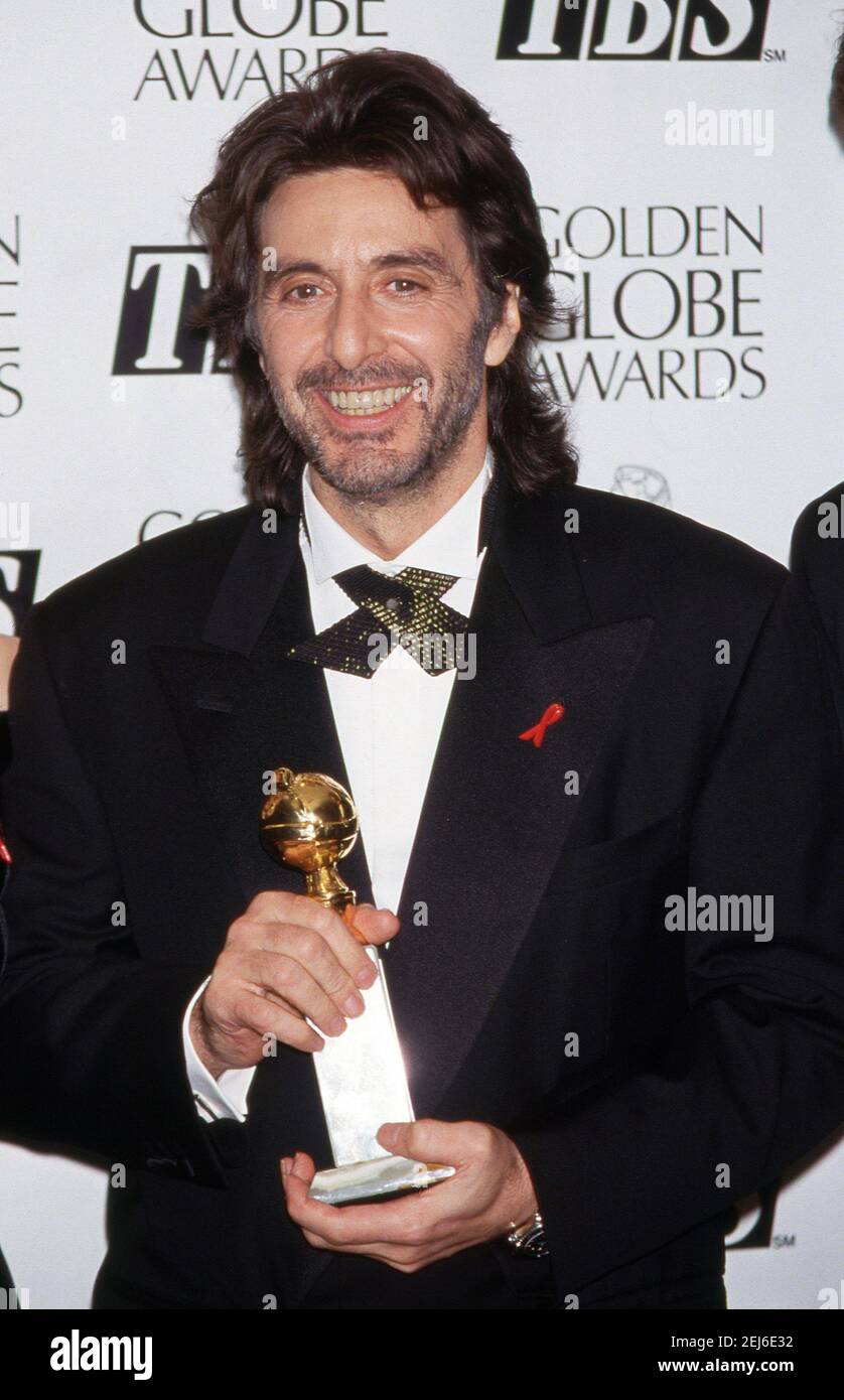 Al Pacino during The 50th Annual Golden Globe Awards at Beverly Hilton