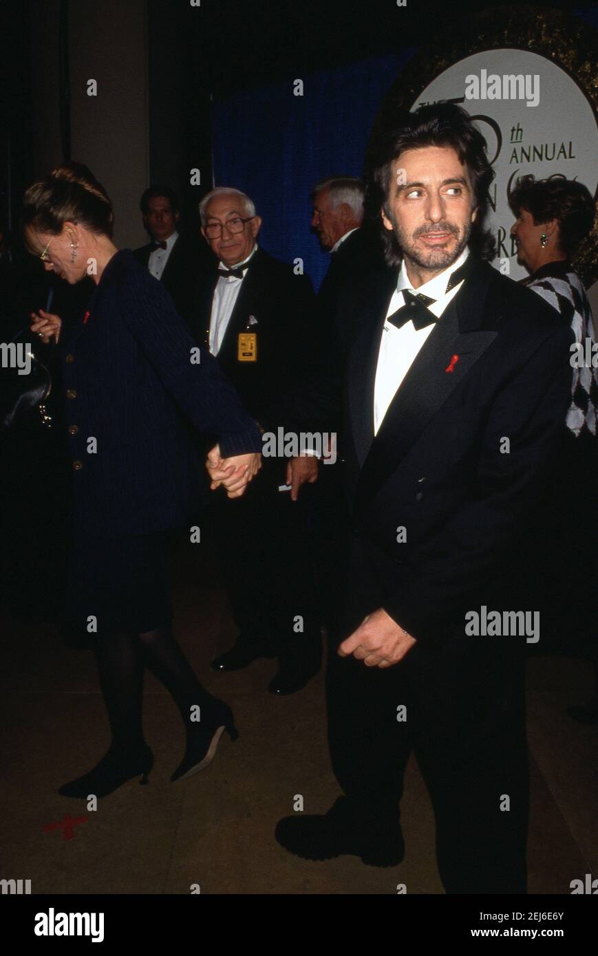 Al Pacino during The 50th Annual Golden Globe Awards at Beverly Hilton ...