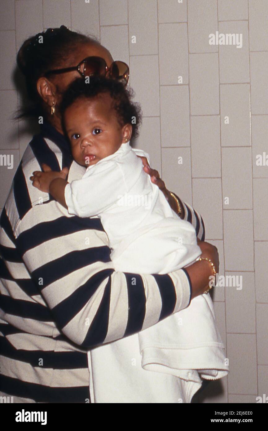 Cissy Houston with Bobbi Kristina Brown Circa 1994. Credit: Ralph