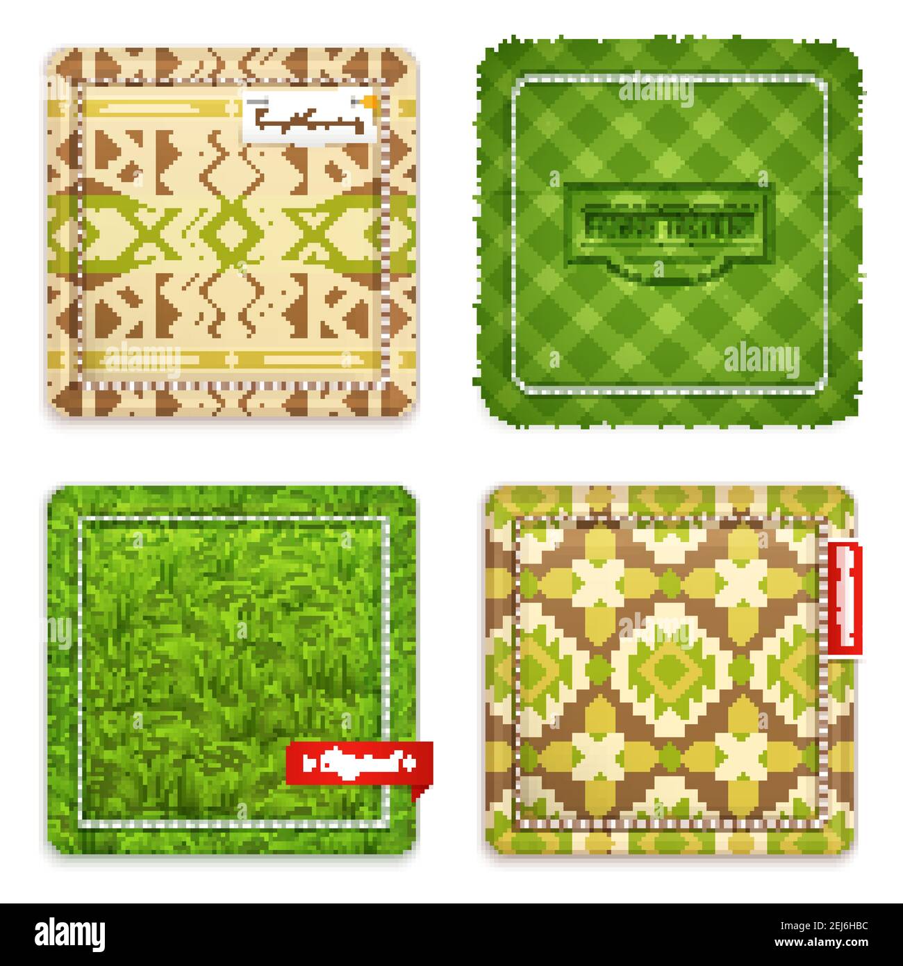 Carpet rugs mats flooring texture and pattern design concept 4