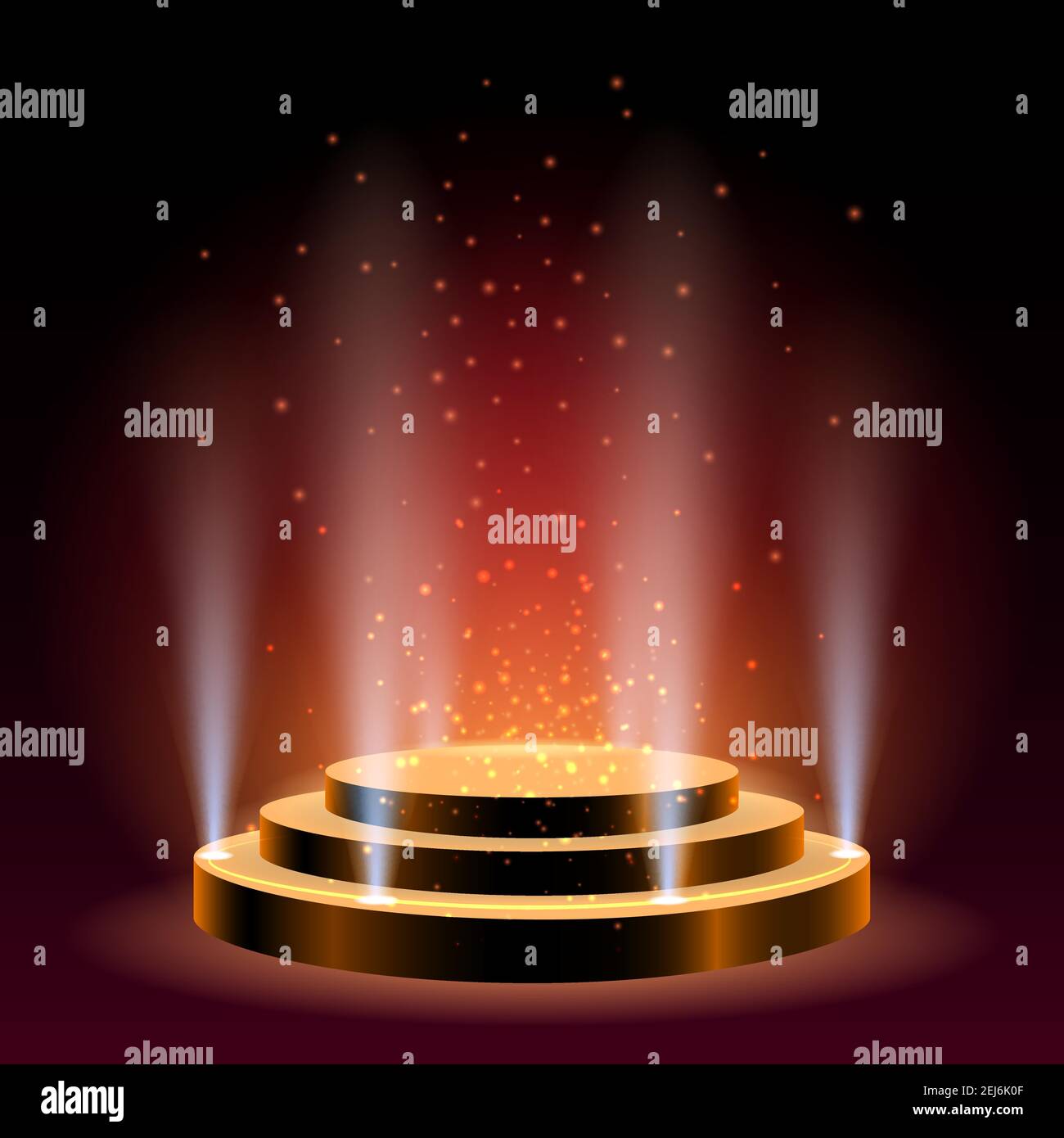 Awards empty pedestal Stock Vector Image & Art - Alamy