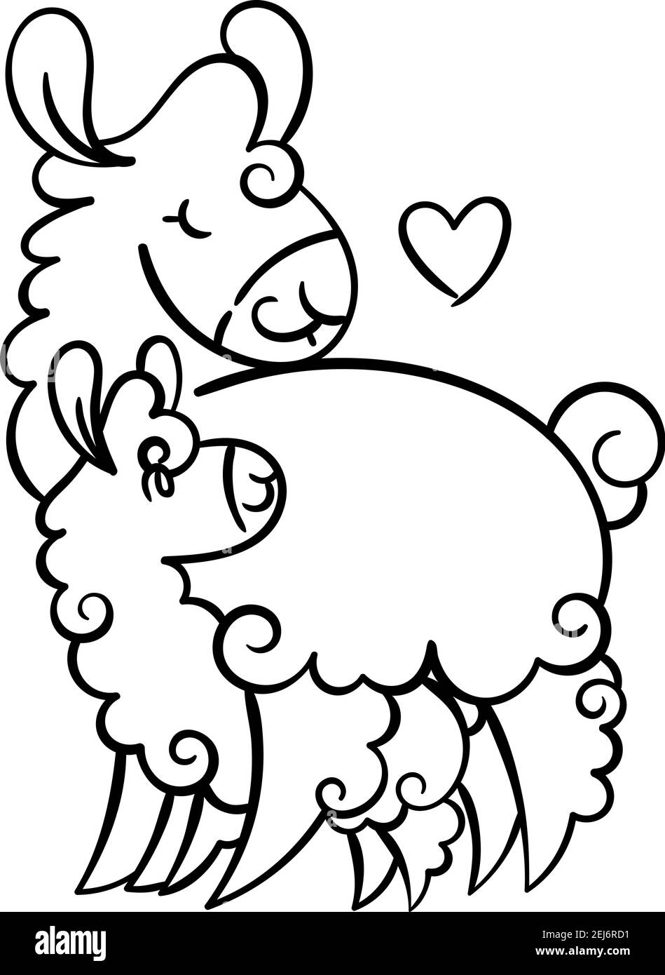 77 Cute Coloring Pages Llama  Latest HD