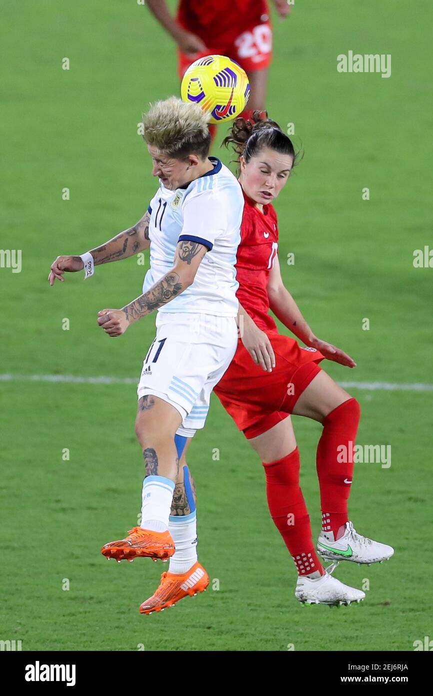 Eliana Stabile #3 of Argentina, Canada vs Argentina, SheBelieves