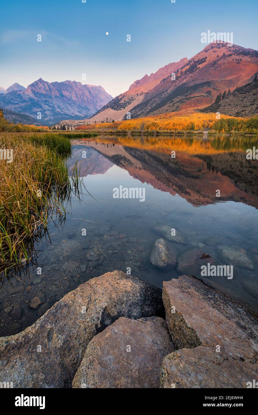 North Lake in autumn Stock Photo