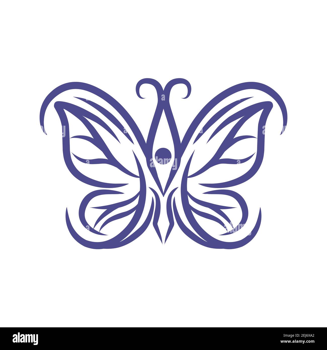 Butterfly stencil, vector illustration Stock Vector Image & Art - Alamy