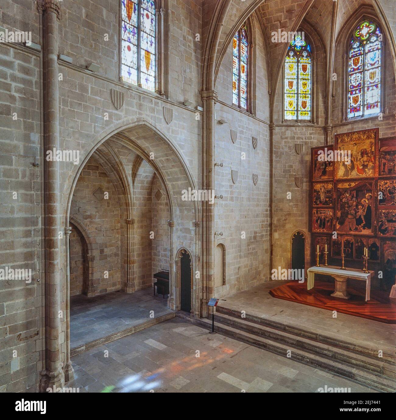 Capilla de Santa Ágata, Barcelona, edificio gótico construida en el año