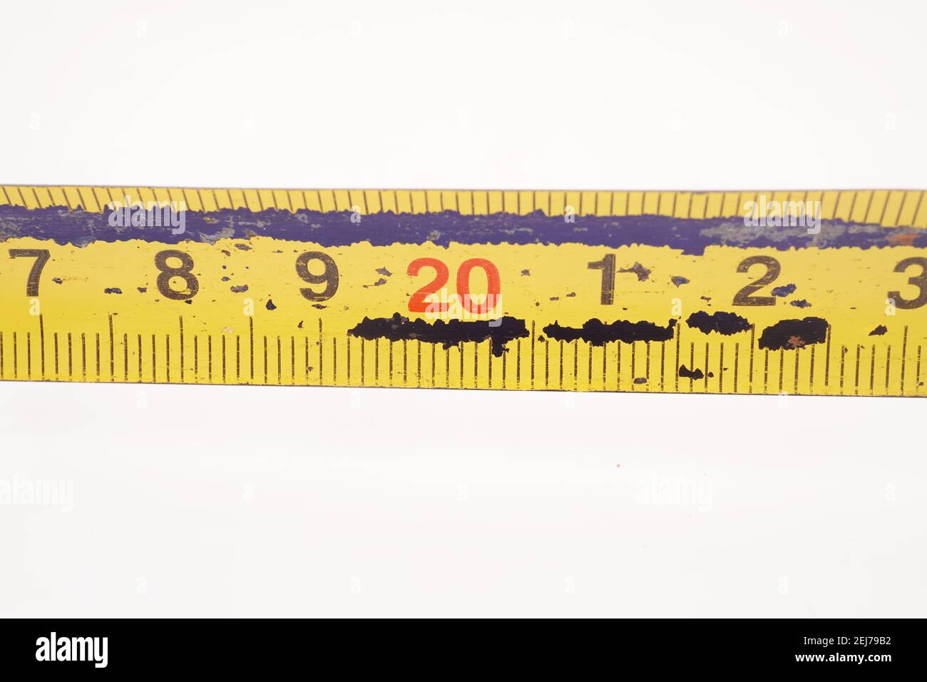tape measure on white background Stock Photo - Alamy