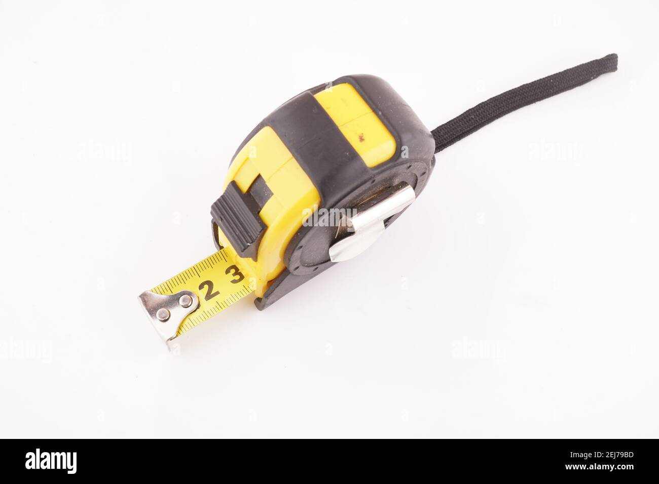 tape measure on white background Stock Photo - Alamy