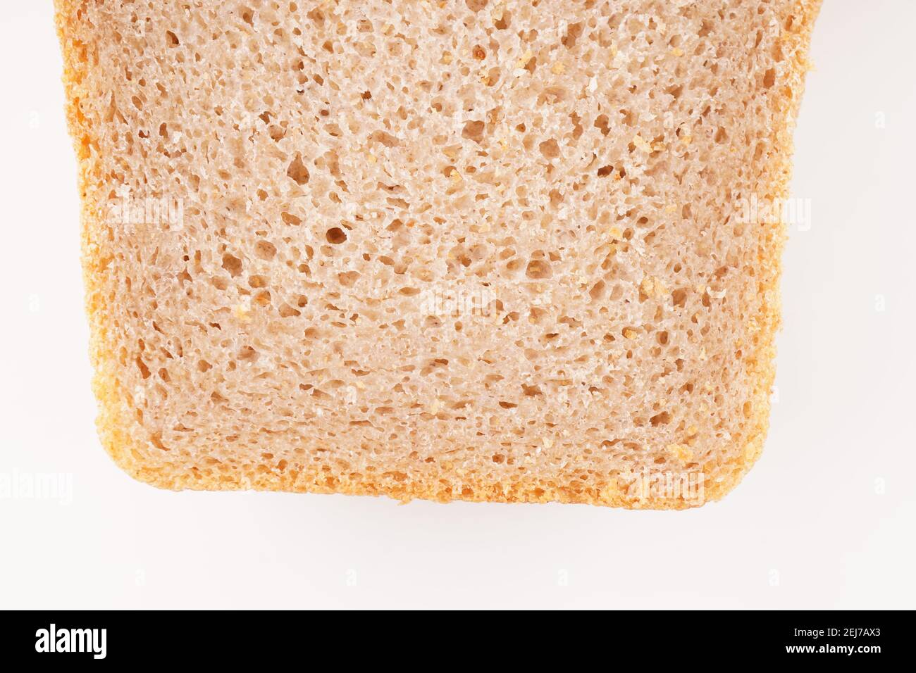 loaf of bread on a white background Stock Photo - Alamy