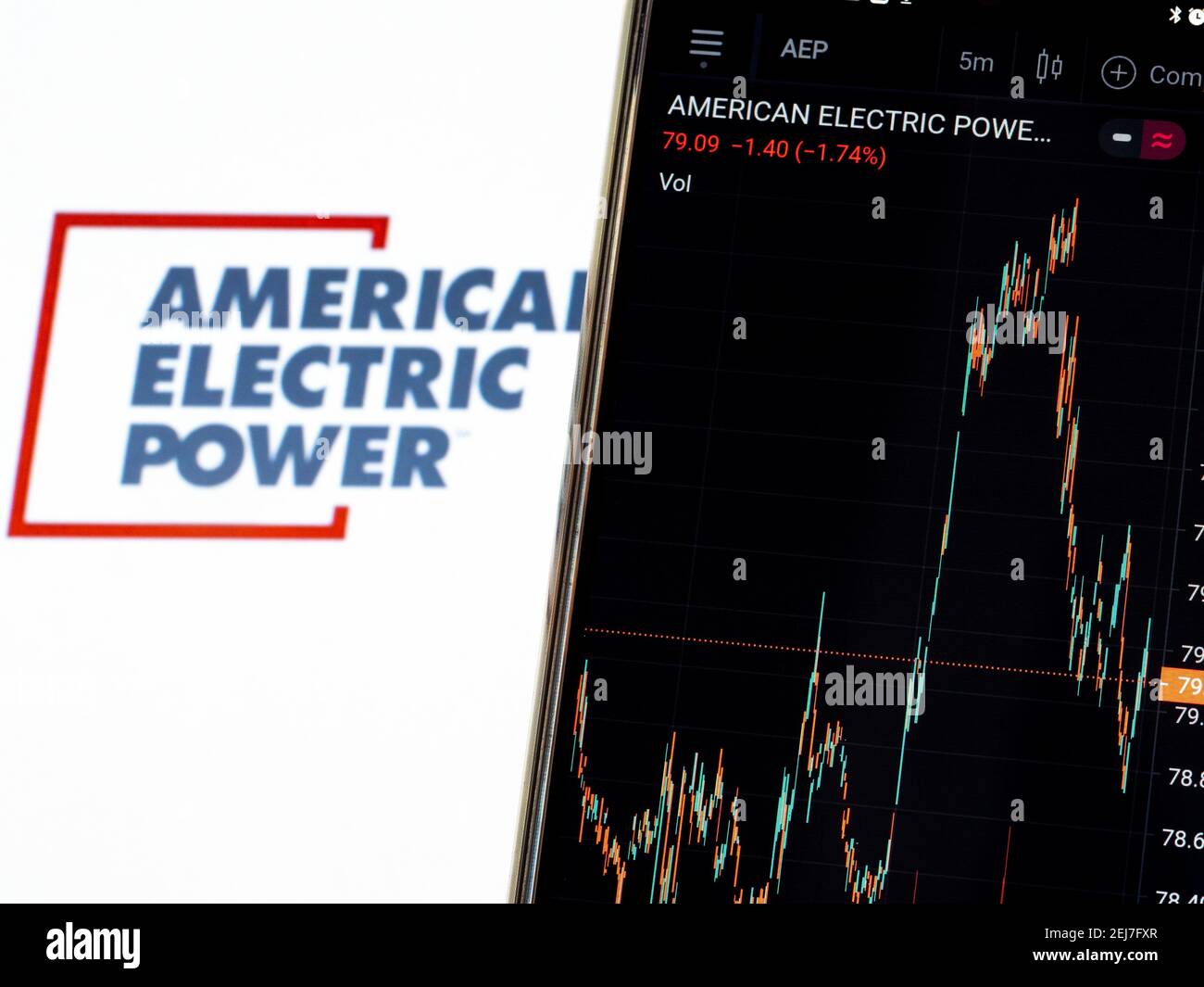 American electric power logo hires stock photography and images Alamy