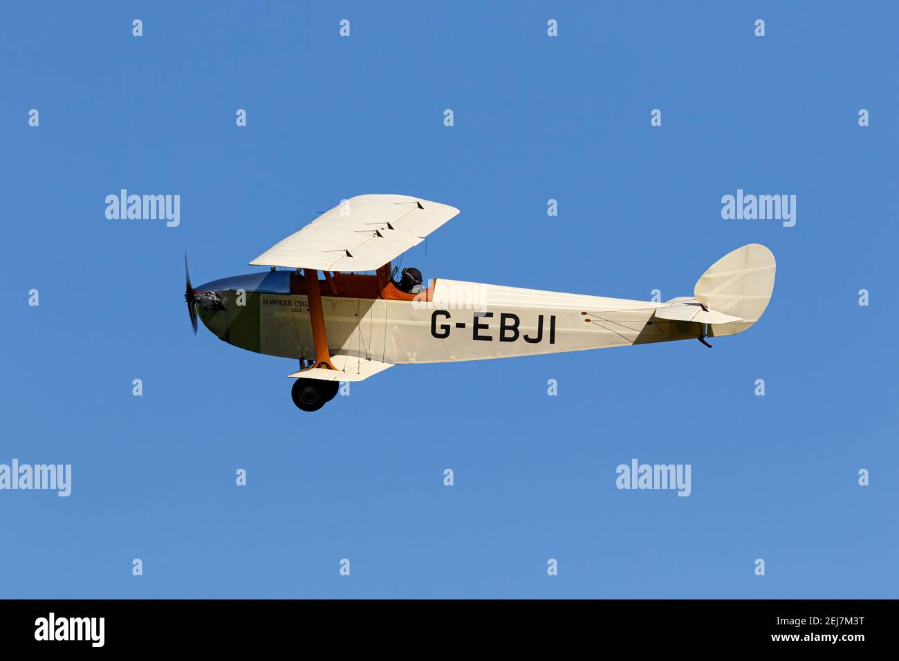 Hawker biplane Stock Photo Alamy