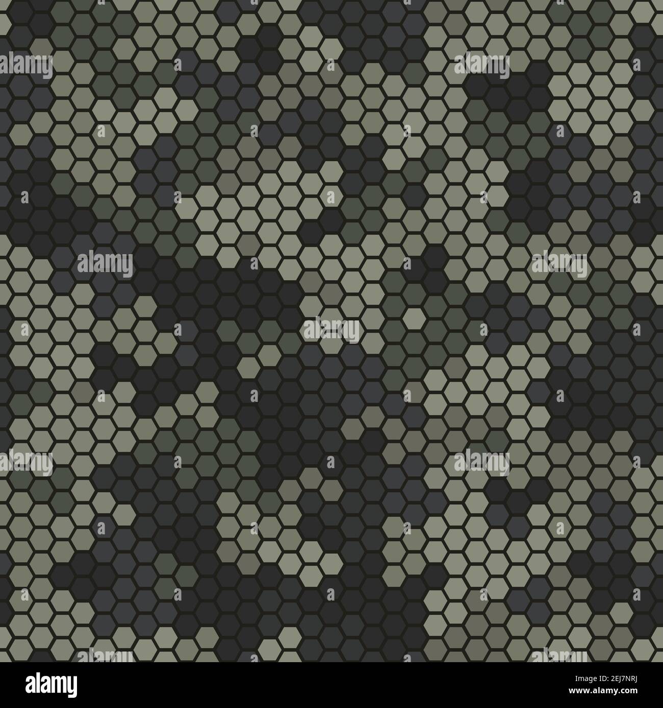 Texture military desert camouflage seamless pattern. Urban hexagon ...