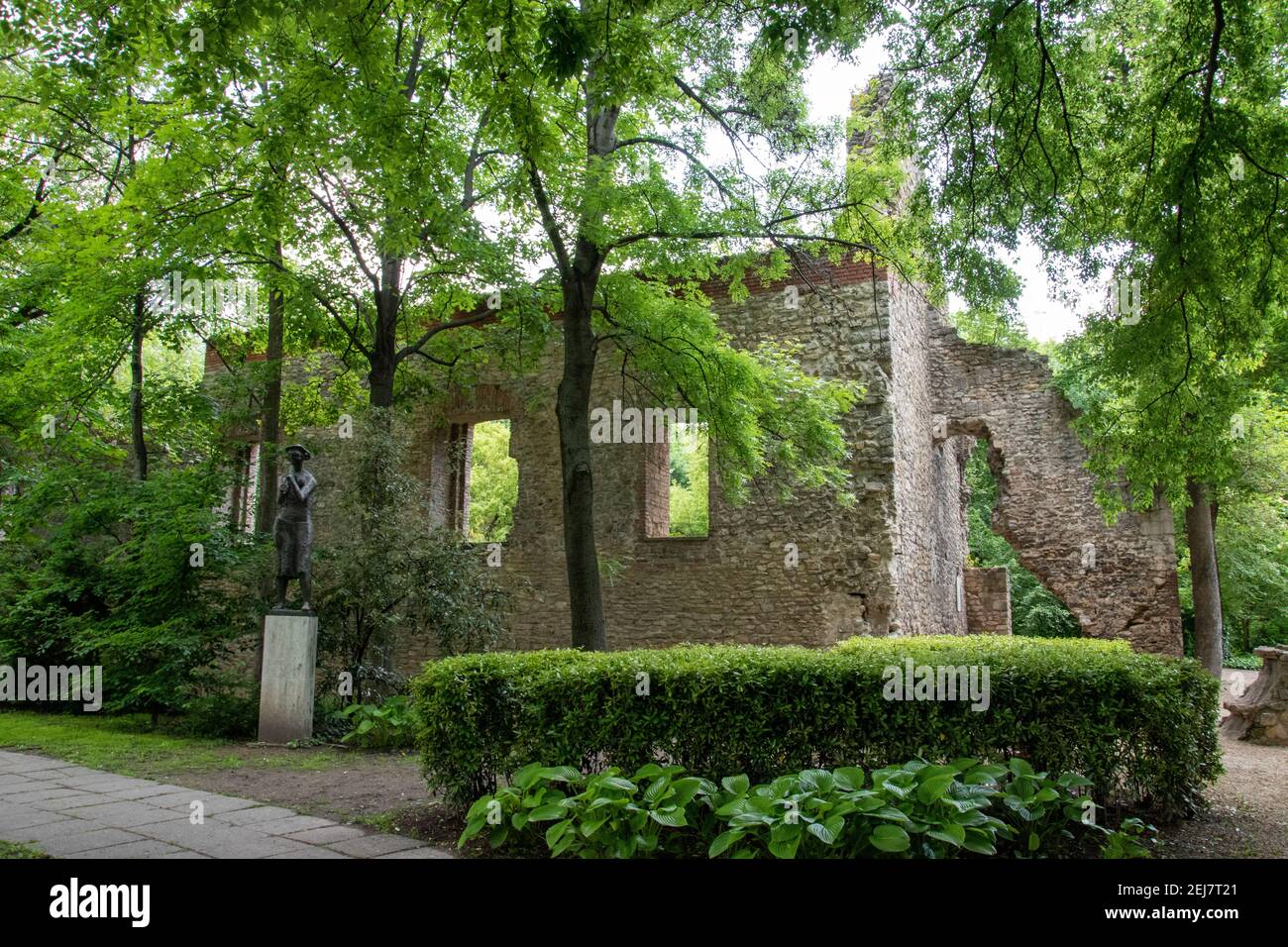 Ruins of the 13th century Dominican Convent on Margaret Island