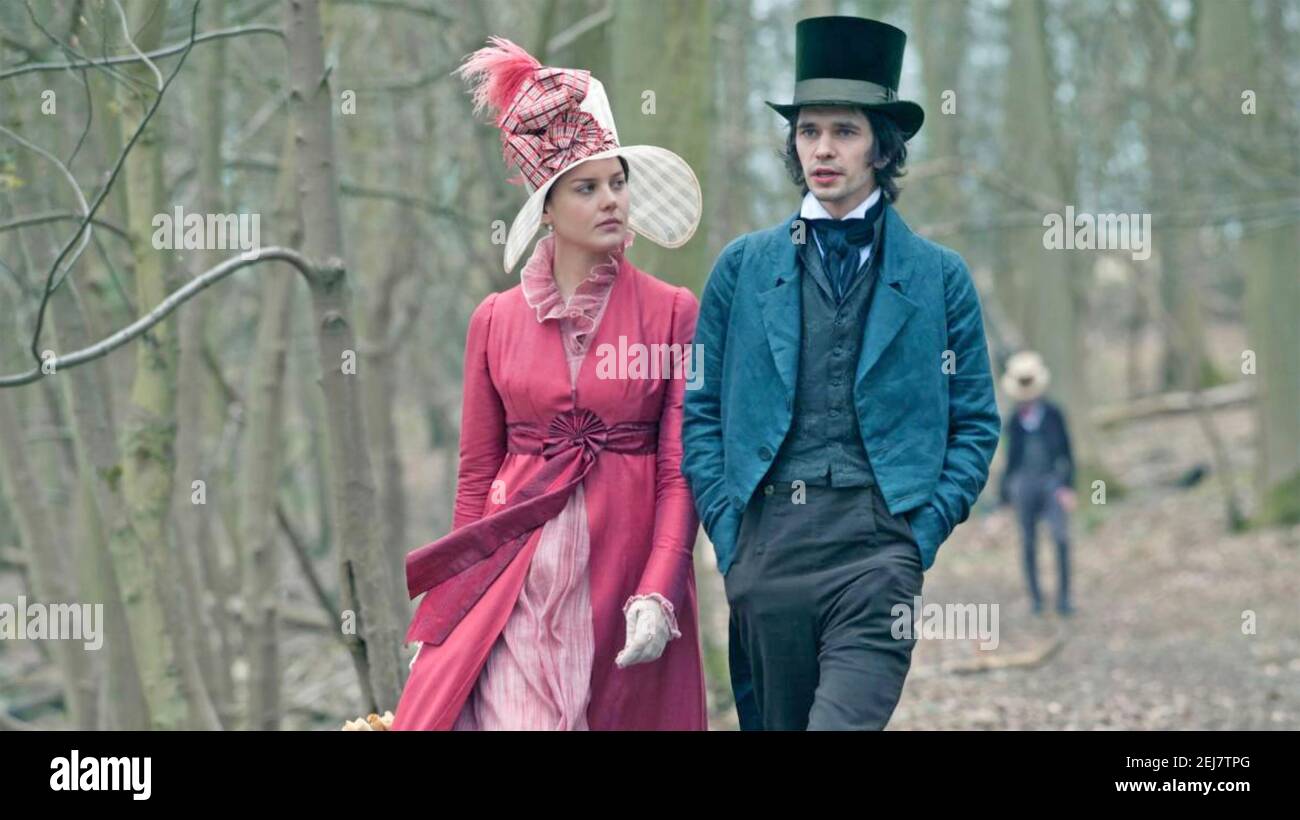 BRIGHT STAR 2009 Warner Bros Pictures film with Abbie Cornish as Fanny Brawne and Ben Whishaw as John  Keats Stock Photo