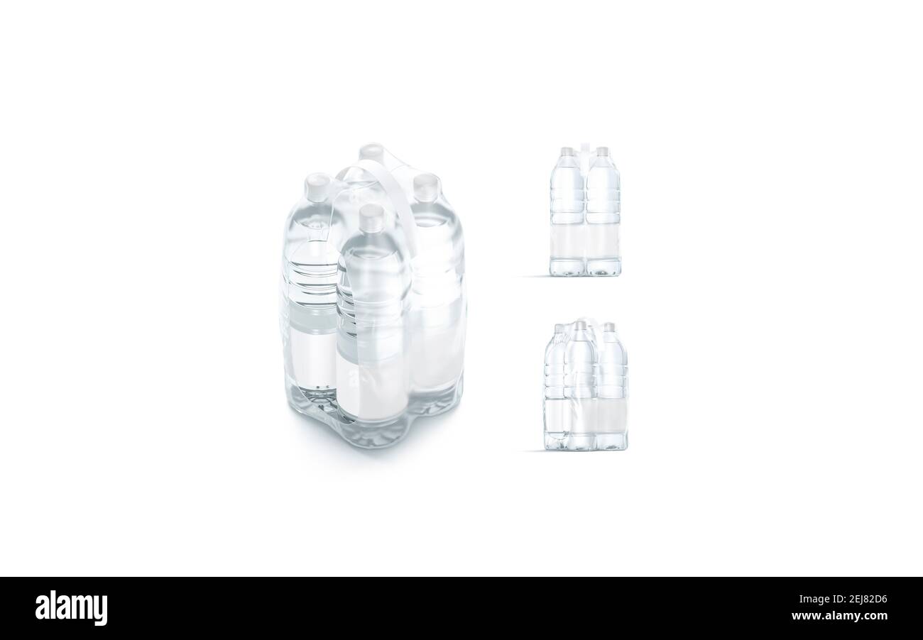 https://c8.alamy.com/comp/2EJ82D6/blank-plastic-bottle-in-transparent-shrink-wrap-mockup-different-views-3d-rendering-empty-disposable-film-for-four-drink-flask-mock-up-isolated-c-2EJ82D6.jpg