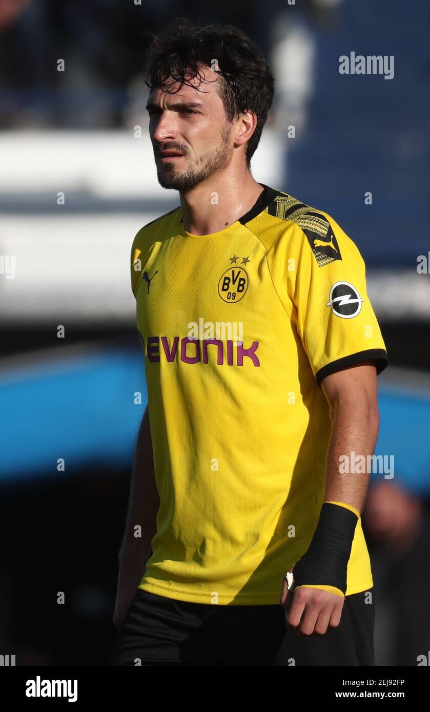 Dortmund's Mats Hummels pictured during a friendly soccer game between Belgian team Standard de Liege and German club Borussia Dortmund at their the winter training camps in Marbella, Spain, Tuesday 07 January 2020. BELGA PHOTO VIRGINIE LEFOUR (Photo by VIRGINIE LEFOUR/Belga/Sipa USA) Stock Photo