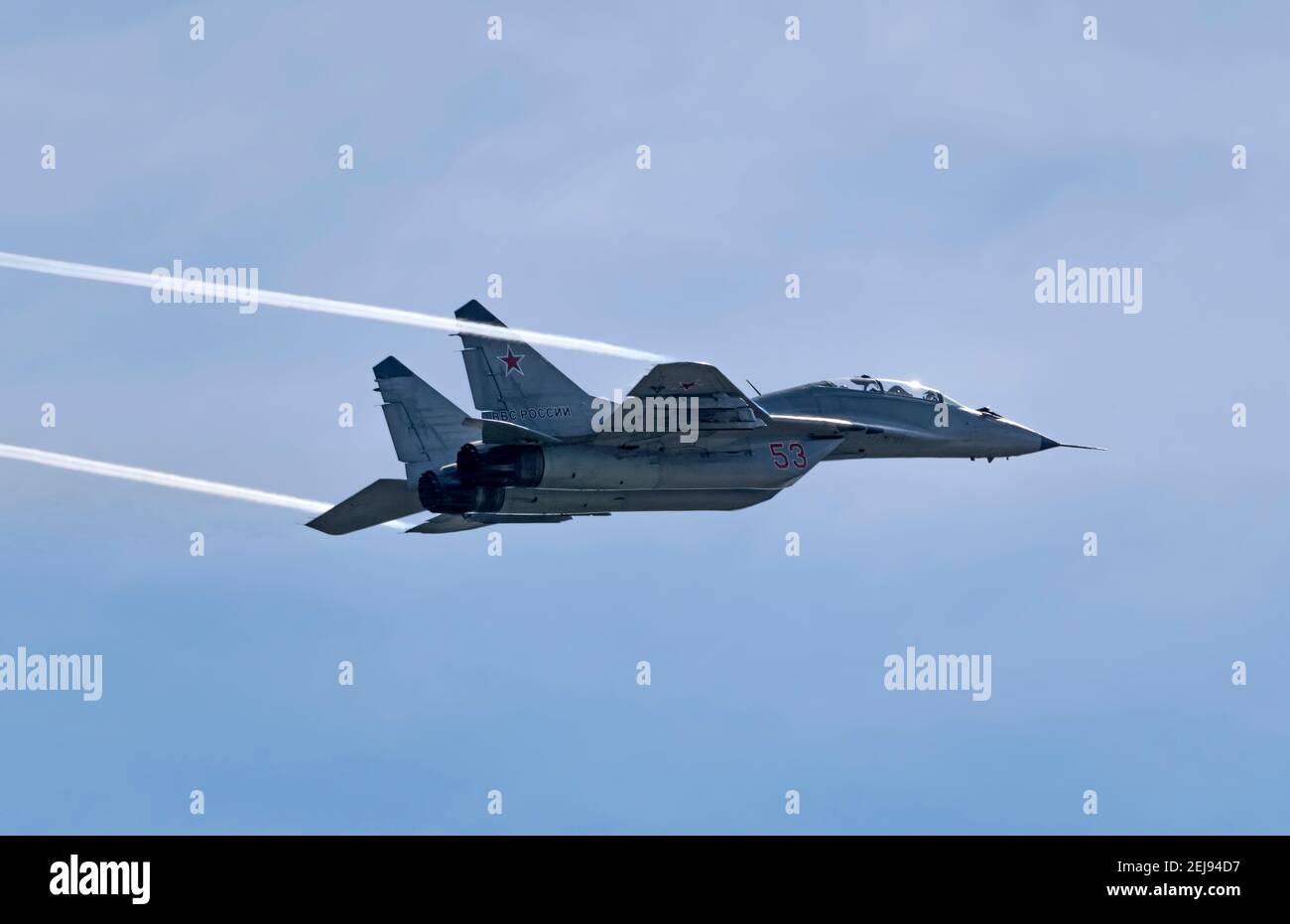 Moscow Russia Zhukovsky Airfield 31 August 2019: aerobatic team swifts ...