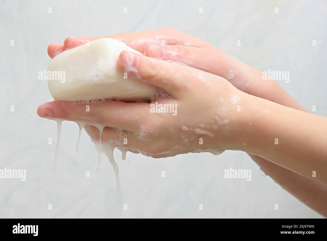 Washing, hand cleaning Stock Photo Alamy