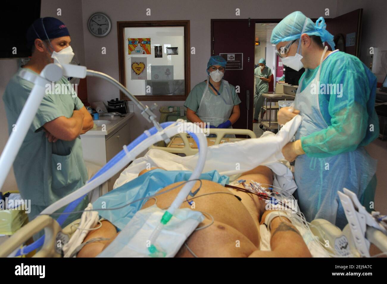 Medical intensive care unit Stock Photo Alamy