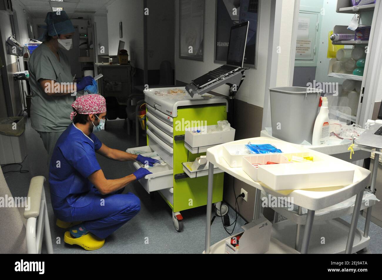 Medical intensive care unit Stock Photo Alamy