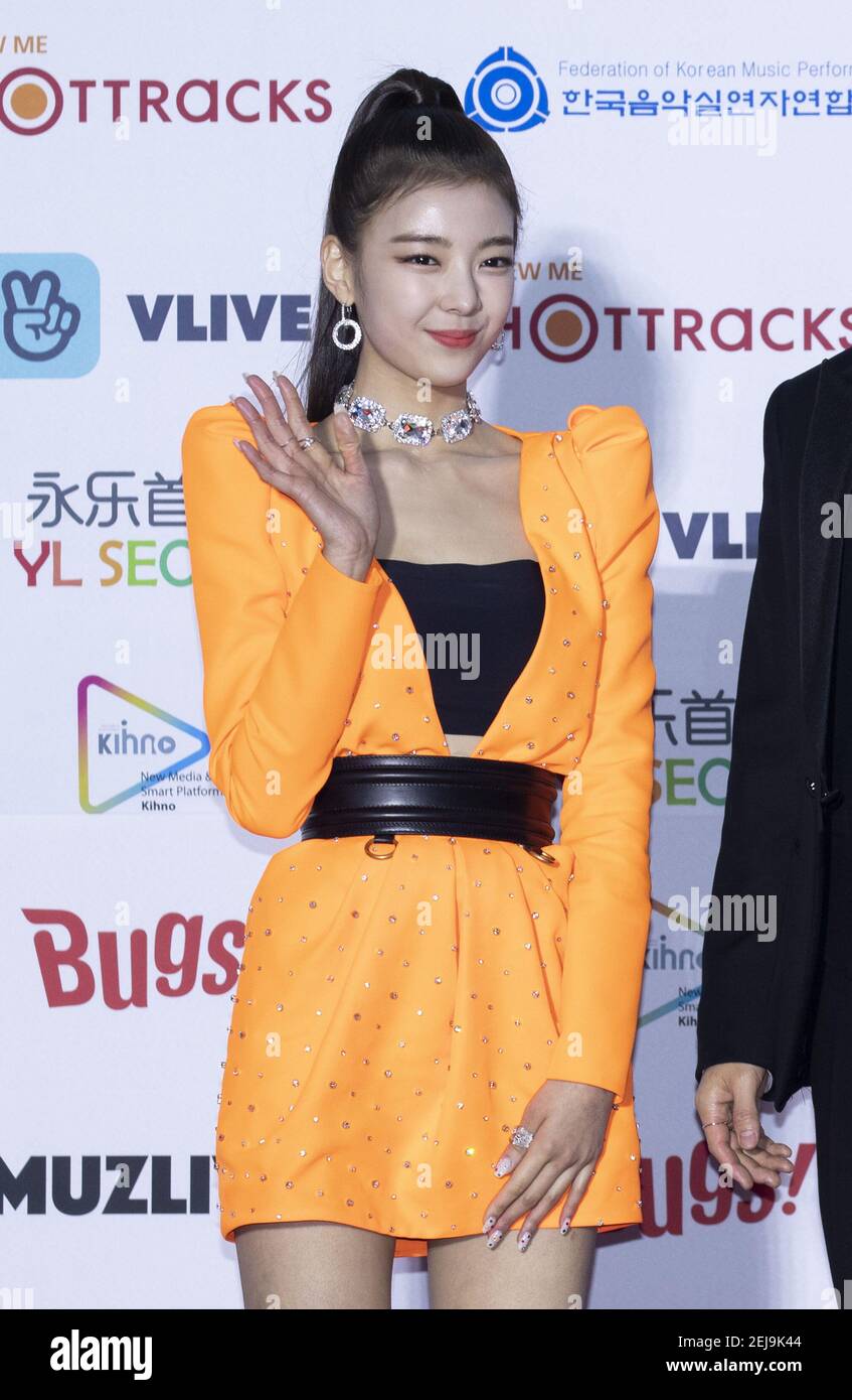 8 January 2020 - Seoul, South Korea : Lia, South Korean K-Pop girl