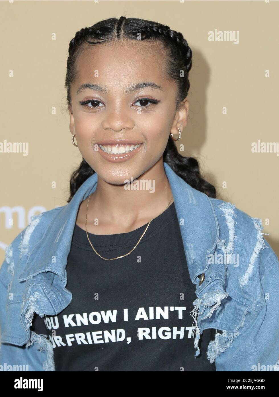 Milan Ray at the Amazon Studios Troop Zero Los Angeles Premiere held at