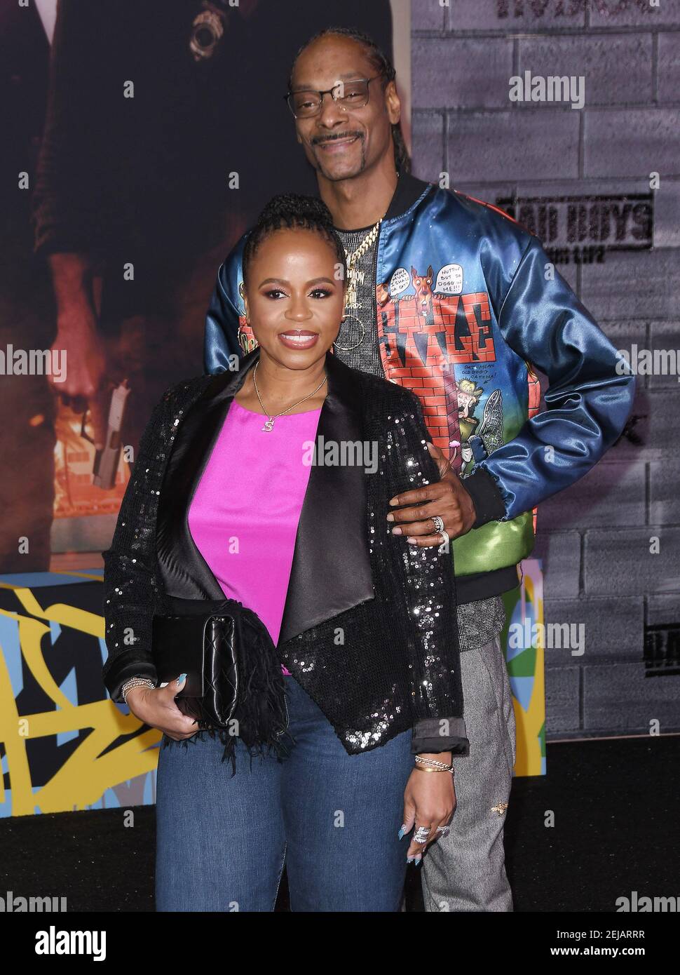 Shante Broadus and Snoop Dogg at the BAD BOYS FOR LIFE Los Angeles(03)