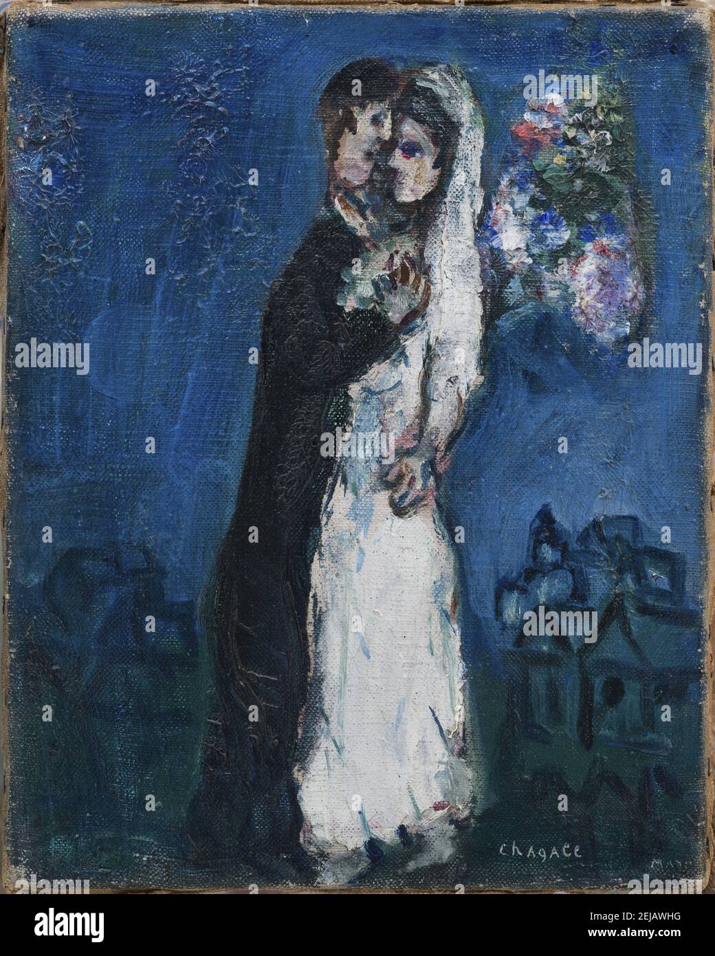 Chagall painting marriage hi-res stock photography and