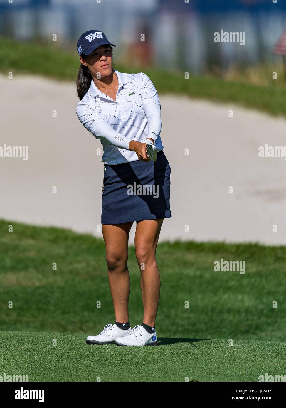 January 16, 2020 - Lake Buena Vista, FL, U.S: Celine Boutier of France  during 1st round of Diamond Resorts Tournament of Champions Presented by  Insurance Office of America held at Tranquilo Golf