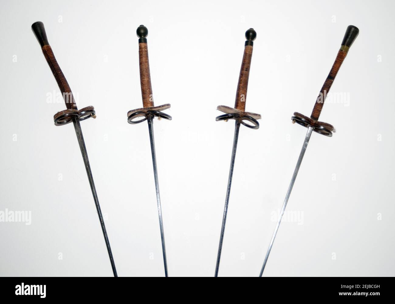 Antique fencing foils, private house, Bunclody, County Wexford, Ireland