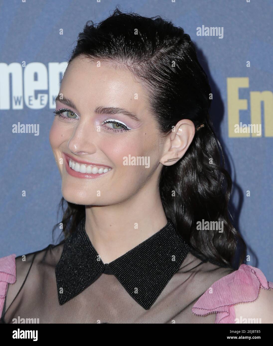 Lydia Hearst walking the red carpet at Entertainment Weekly’s Official