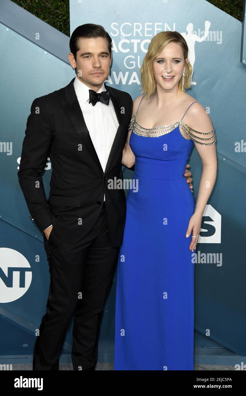 Jason Ralph and Rachel Brosnahan arrives for the 26th Annual Screen ...