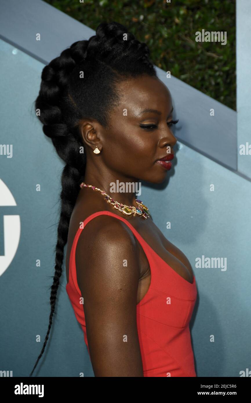 Danai Gurira Arrives For The 26th Annual Screen ActorsÂ Guild Awards At The Shrine Auditorium On 5435