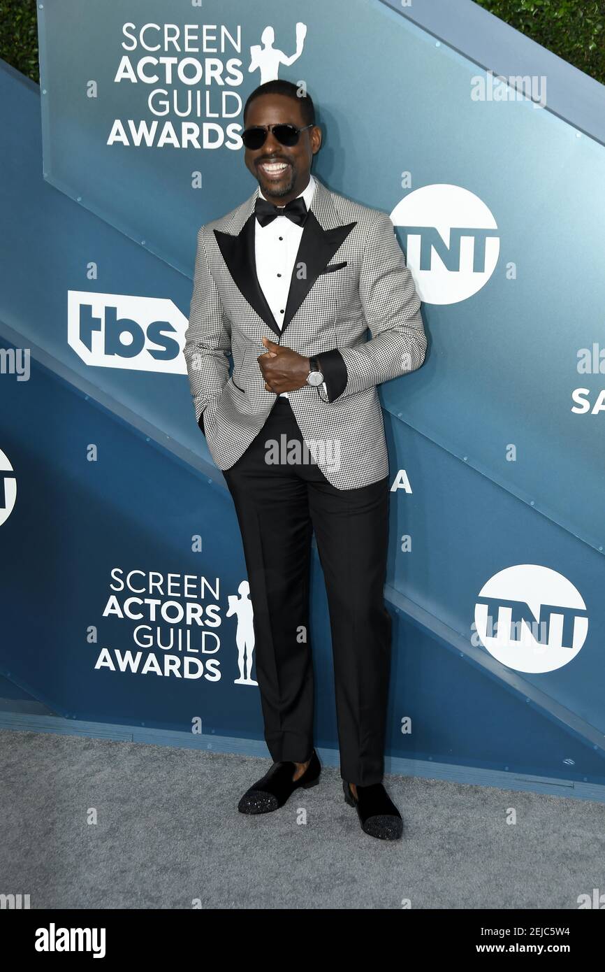 Sterling K. Brown arrives for the 26th Annual Screen ActorsÂ Guild