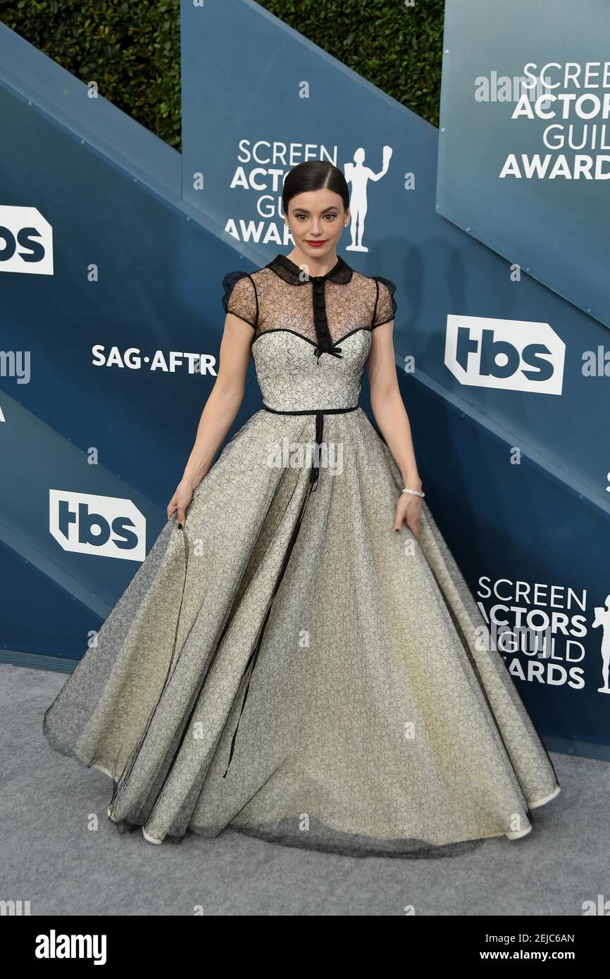 Francesca Reale arrives for the 26th Annual Screen ActorsÂ Guild Awards