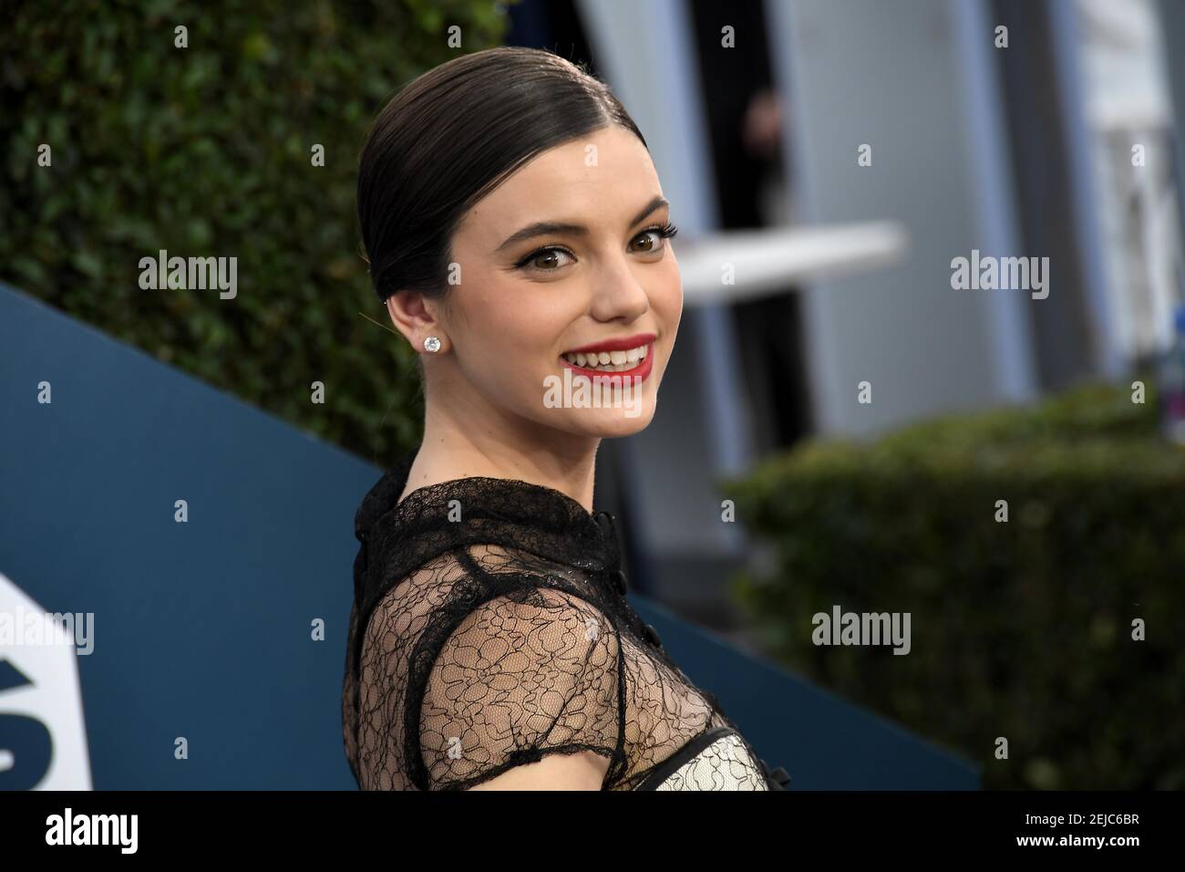 Francesca Reale arrives for the 26th Annual Screen ActorsÂ Guild Awards
