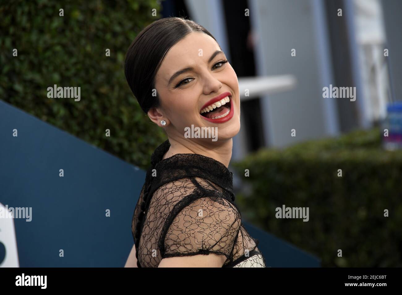 Francesca Reale arrives for the 26th Annual Screen ActorsÂ Guild Awards