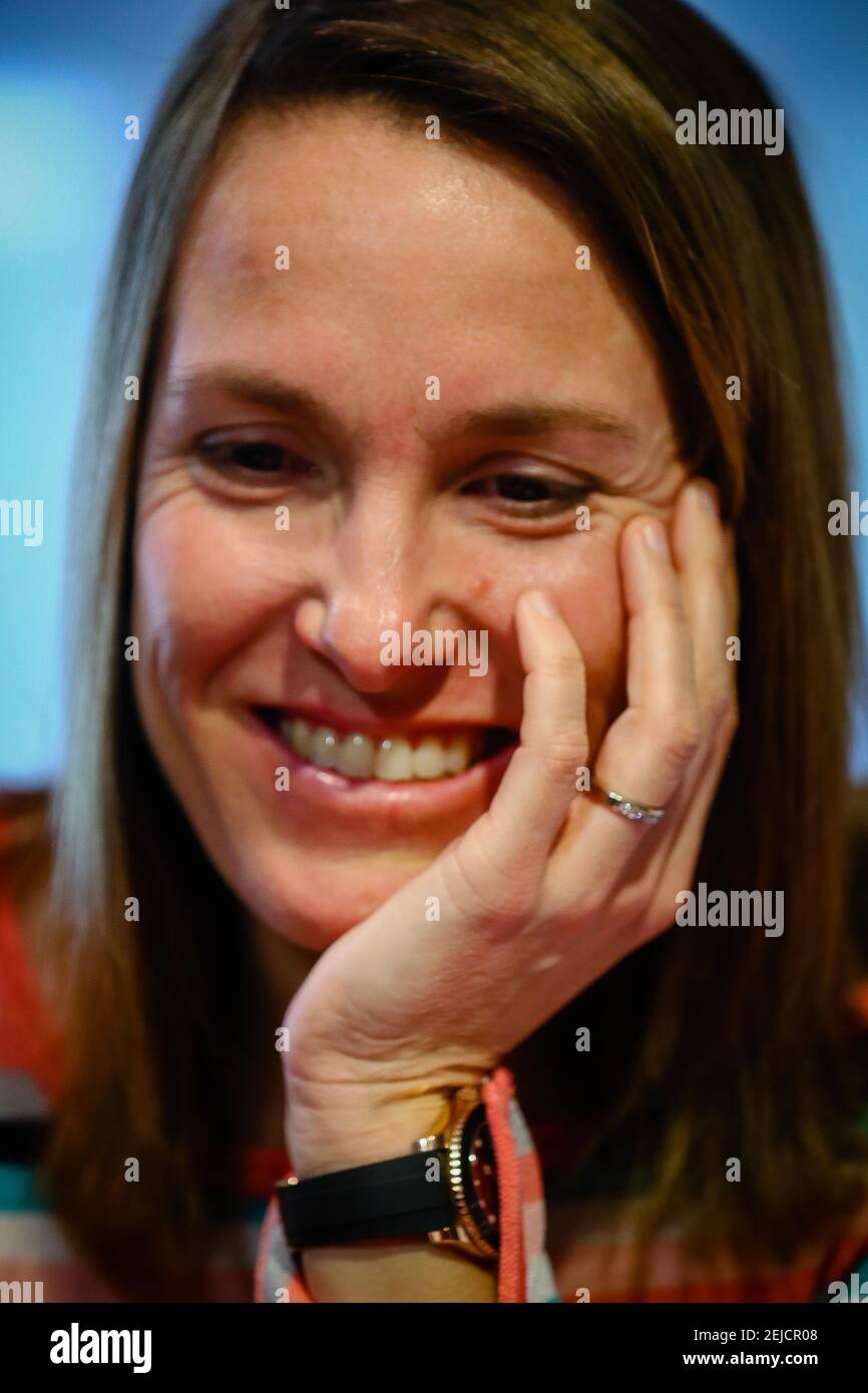 Former World No. 1 tennis player Justine Henin from Belgium pictured