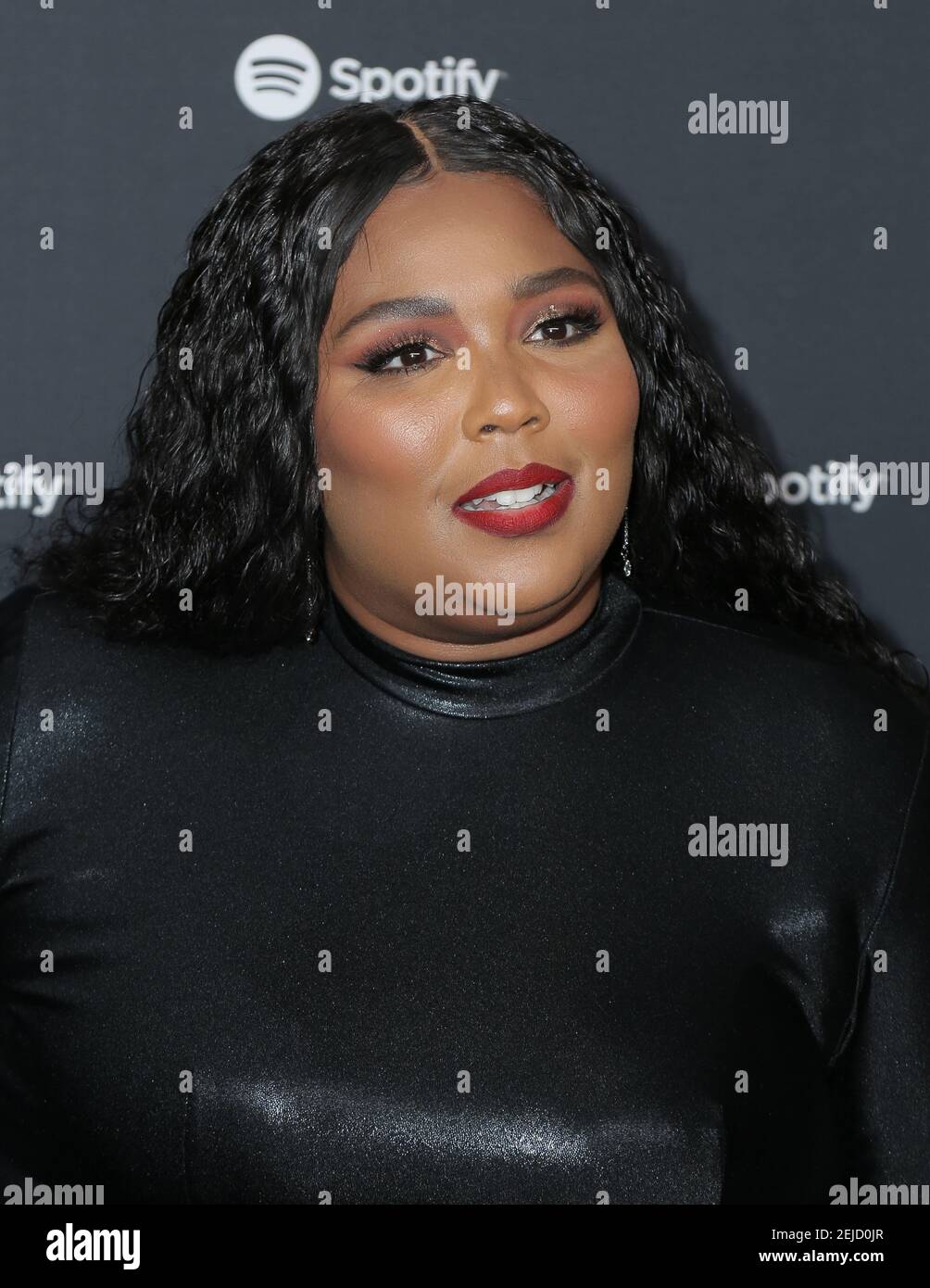 Lizzo Walking The Red Carpet At The Spotify Hosts "Best New Artist ...