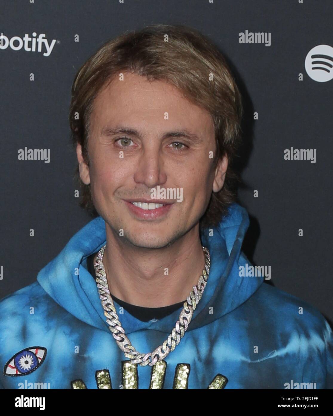 Jonathan Cheban walking the red carpet at the Spotify Hosts &ldquo;Best New