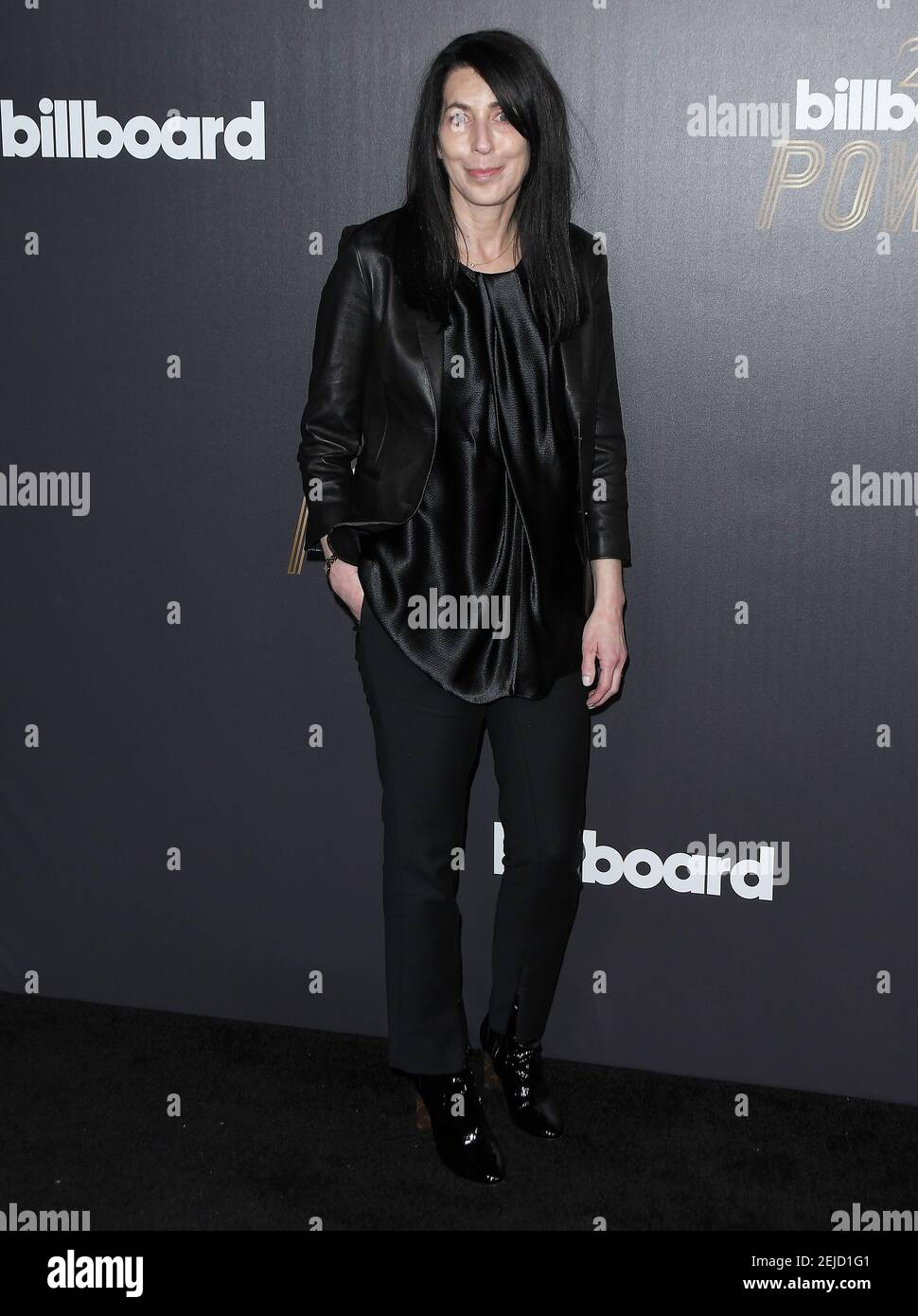 Wendy Goldstein arrives at the 2020 Billboard Power List Event held at