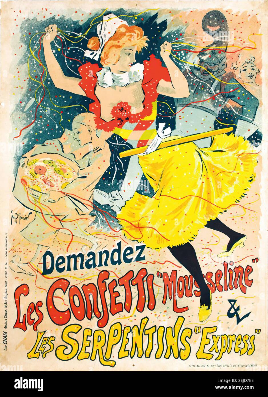 Les Confetti. Museum PRIVATE COLLECTION. Author Henri Meunier