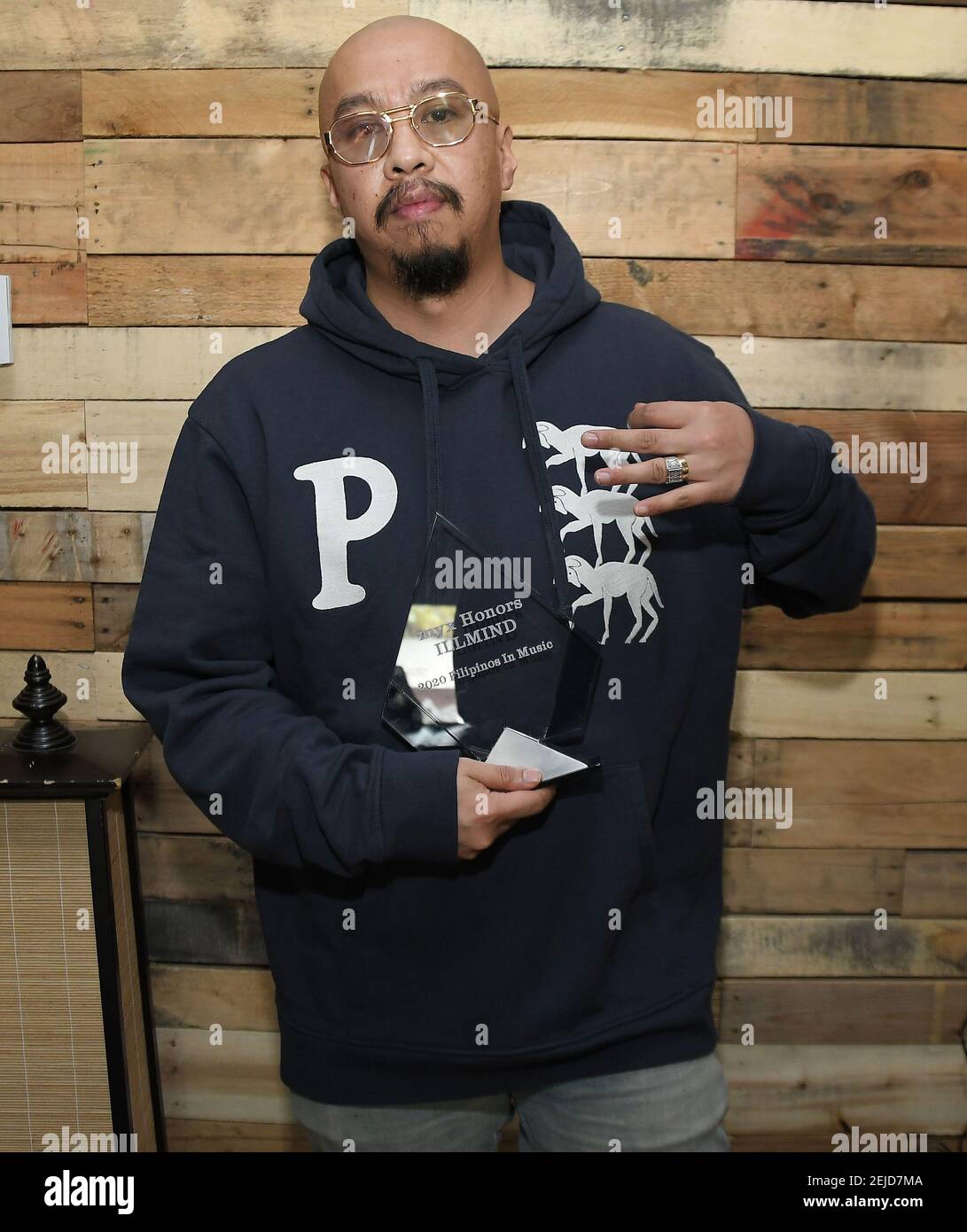 Honoree Illmind at the MYX Presents FILIPINOS IN MUSIC Pre-Grammy