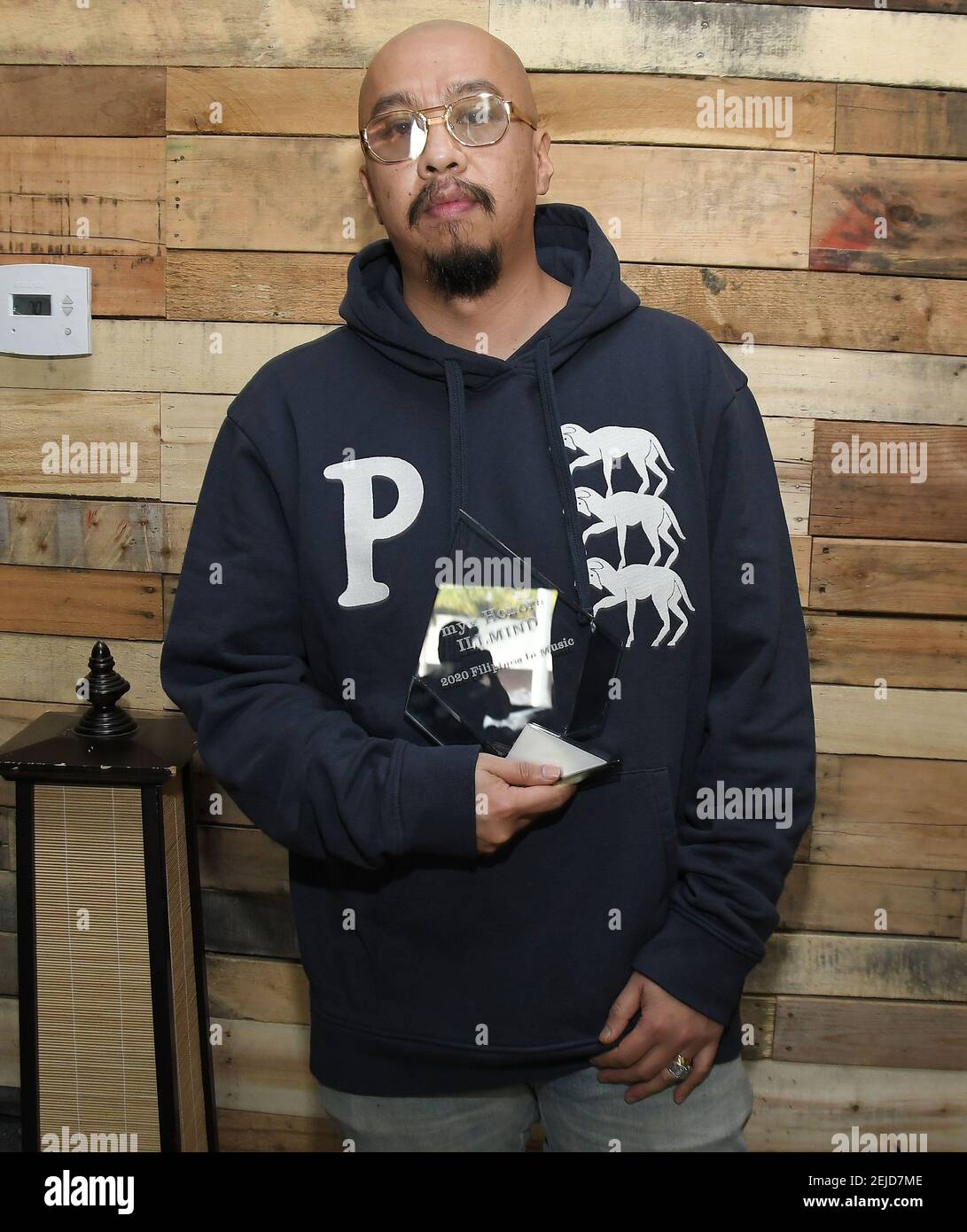 Honoree Illmind at the MYX Presents FILIPINOS IN MUSIC Pre-Grammy