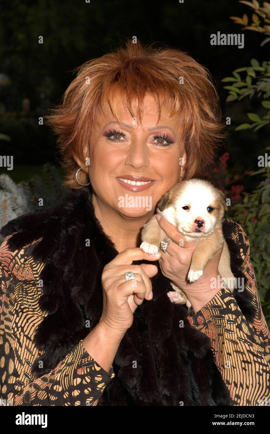 ACE;MUSIC;Orietta Berti, pseudonym of Orietta Galimberti (Cavriago, June 1th 1943), is an Italian singer and television personality. Orietta Berti will go on the stage of Sanremo 2021 after 29 years of absence. photo archive 2011 Stock Photo
