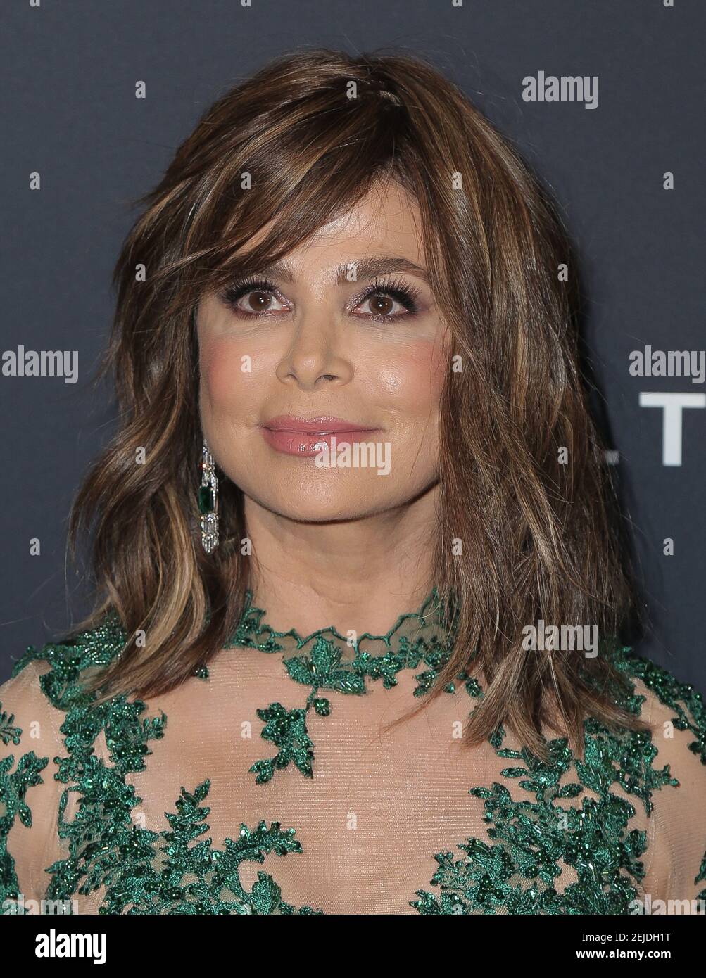Paula Abdul walking the red carpet at the Clive Davis' 2020 Pre-Grammy