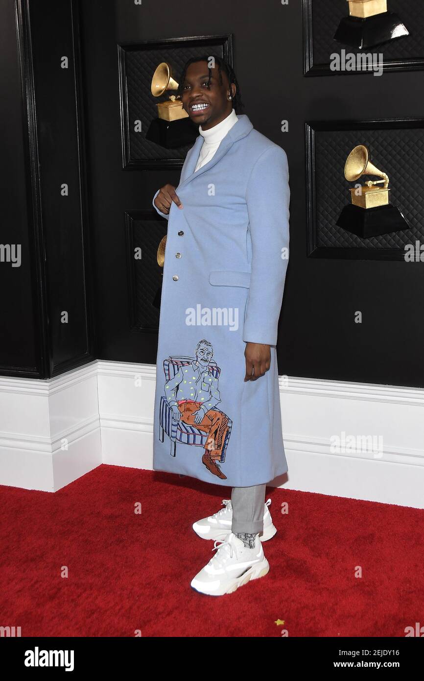 Jetsonmade arrives at the 62nd Annual Grammy Awards red carpet held at