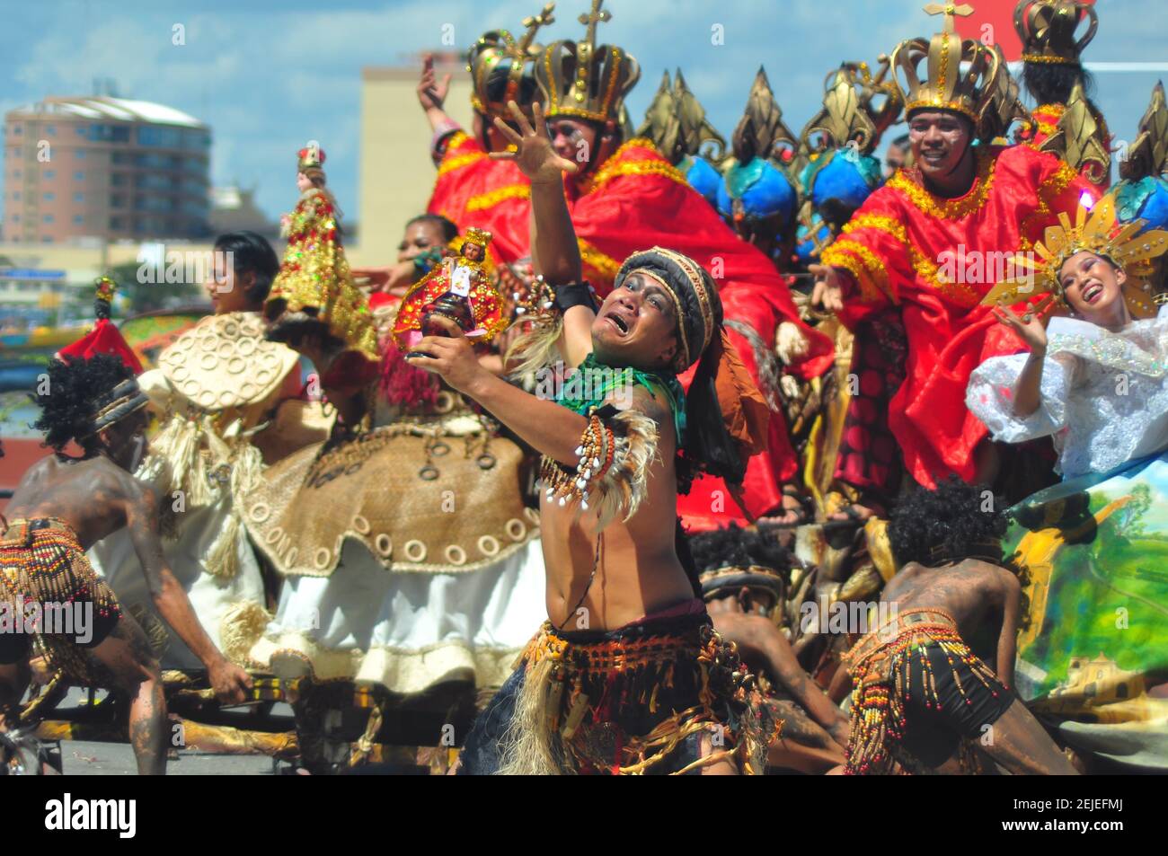 The Iloilo Dinagyang Festival is a showcase of the rich heritage, colorful  history, passionate devotion, and fun-loving spirit of the Ilonggo people.  The festival traces its roots as a thanksgiving celebration in